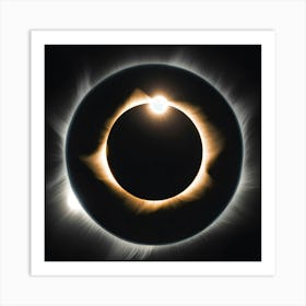 Solar Eclipse Art Print