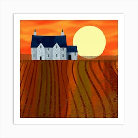 The Ploughed Field Art Print
