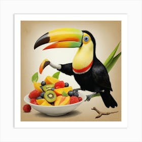 Toucan 52 Art Print