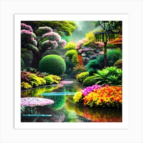 Zen Garden Art Print