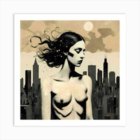 Love Sick In Big City Art Print