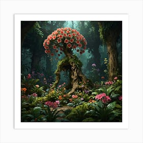 Tree In The Forest 3 Art Print