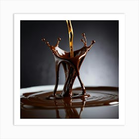 Chocolate Pouring 9 Art Print