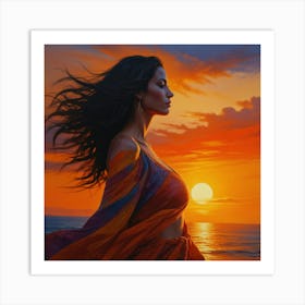 Sunset 1 Art Print