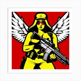 War angel 9 Art Print