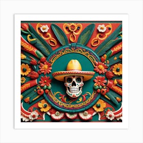 Day Of The Dead 42 Art Print