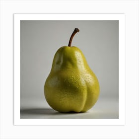 Pear Stock Videos & Royalty-Free Footage Art Print