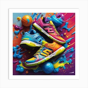 Nike Shoes Art Print