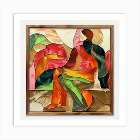 Stained Glass Art Art Print