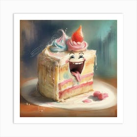 Cake Art Art Print