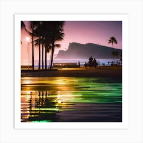 Reflections In The Water Art Print