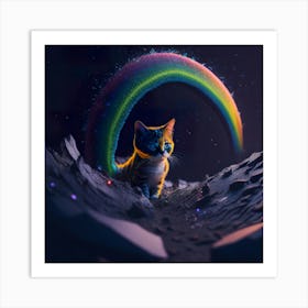 Cat Galaxy (52) Art Print