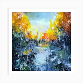 Autumn Forest 3 Art Print