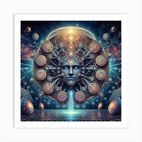 Psychedelic Art 28 Art Print