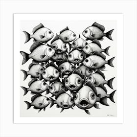 Group Of Fish Art Print