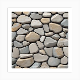 Stone Wall 77 Art Print