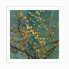 Almond Blossom, Vincent Van Gogh Living Room (1) 1 Art Print