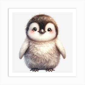 Cute Penguin Art Print