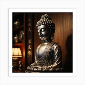 Buddha Statue Art Print