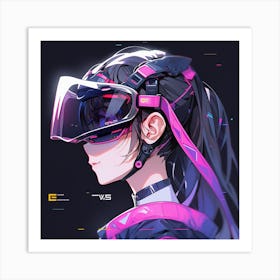 Vr Headset 2 Art Print