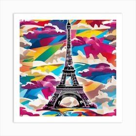 Paris Eiffel Tower Art Print