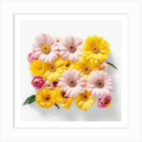 Gerbera Daisies 1 Art Print