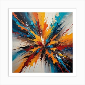 Abstract Painting 61 Art Print