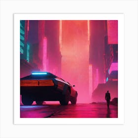 Back To The Future 5 Art Print