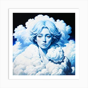 'Lady of the Clouds' Art Print