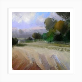 Near Northmoor Landscape Art Print