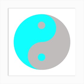 Yin Yang Symbol 22 Art Print