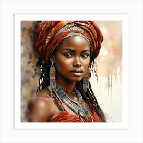 AfricanCulture Art Print