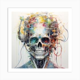 'Skull' 8 Art Print