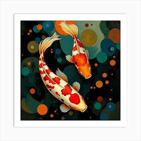 Koi Fish 80 Art Print