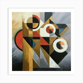 Abstract Painting Cubismo Abstract 14 Art Print