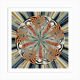 Whirling Geometry - #25 Art Print