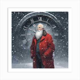 Santa Claus Art Print