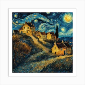 Starry Night 22 Art Print