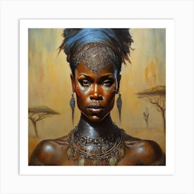 African Woman 1 Art Print