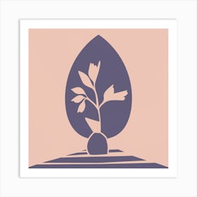 Tree With A Leaf Art Print