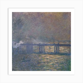 Charing Cross Bridge (1903) Art Print