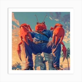 GTA Crab Art Print