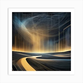 Abstract Landscape Art Print