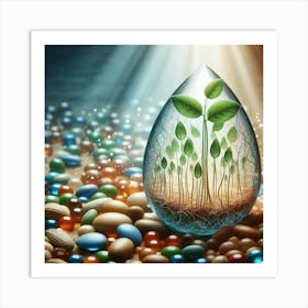 Seed of change Art Print