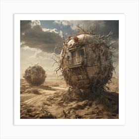 House In The Desert 9 Art Print