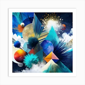 Abstract Painting 7 Art Print