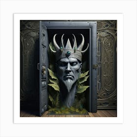 King'S Door Art Print