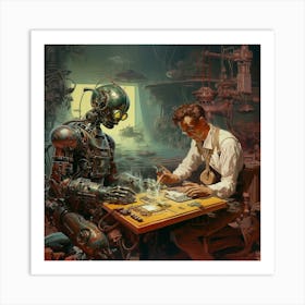 Game Of Chess Art Print