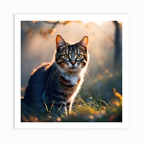 my cat Art Print