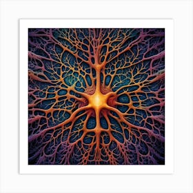 Neuron 1 Art Print